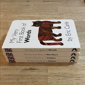 Bundle of Four Board Books by Eric Carle